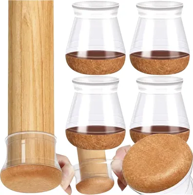 Produktbild von Ruhhy Stuhlbeinschoner - 4er-Set