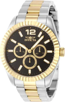 Obrázek produktu pro Invicta Specialty 49515 Pánské Hodinky - Quartz Hnutí - Nerezová Ocel s Černým Ciferníkem - 43 mm