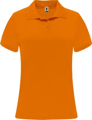 Imagen del producto de Roly - Camiseta polo "Monzha" para mujer - Deportiva, manga corta, modelo PF4250 (Talla S) (Naranja fluorescente)
