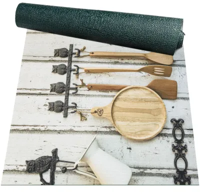 Produktbild von Läufer Küchenläufer Flurläufer Teppichläufer Textil SPRINTY Grau Cucina Robust Breite 52cm Länge 120cm
