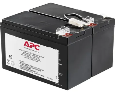 Zdjęcie produktu dla APC APCRBC109, Ołowiany (VRLA), 1 szt., 9 VAh, Czarny, RoHS, 5,58 kg