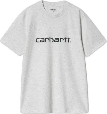 Produktbild von CARHARTT WIP Script T-Shirt (kurzärmelig) – grau – L