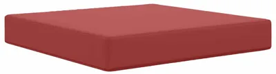 Produktbild von vidaXL Sofakissen für draußen Weinrot 60 x 60 x 8 cm Polyester