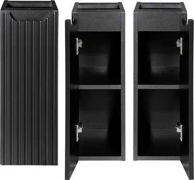 Produktbild von Unterschrank 20 cm, schwarz, NEWPORT-56-BLACK