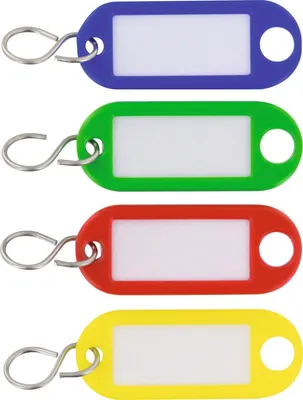 Produktbild von Etikettenhalter mit Fenster, Set 4