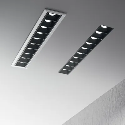 Produktbild von Ideal Lux LED Einbaustrahler Lika Fi10 Trimless Schwarz, Weiß 206240