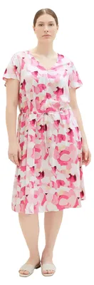 Image de Robe de cocktail rose pour femme