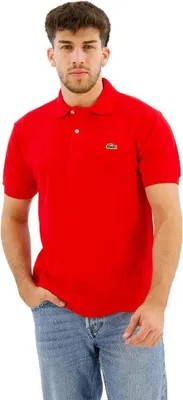 Produktbild von Lacoste Caiman Kurzarm-poloshirt Rot S Herren Rot S