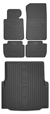 Immagine prodotto di Tappetini gomma SolidPRO + baule DryZone per BMW 3 E46 1998-2005 5 pezzi