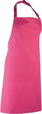 Produktbild von Premier Workwear PR150 | Latzschürze ŽColoursŽ - Waschbar bei 60 °C - Farbe: Hot Pink (ca. Pantone 214c) - Größe: 72 x 86 cm