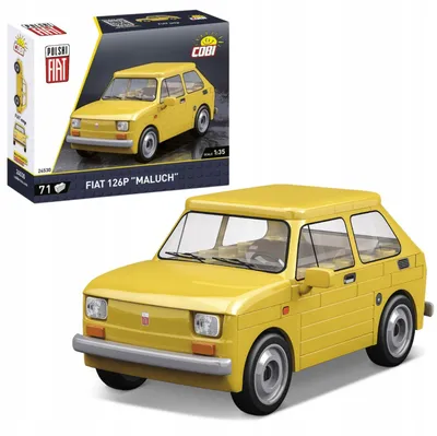 Produktbild von COBI Polski Fiat 126p Maluch Youngtimer 71 Bausteine
