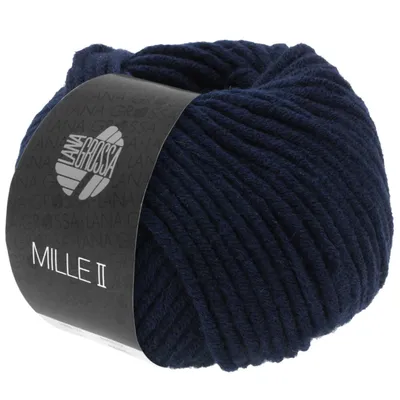 Produktbild von Lana Grossa - Mille II 0012 nachtblau
