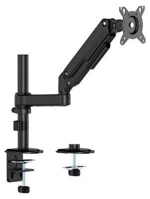 Produktbild von AISENS DT32TSR-449, Klemme /Bolzen, 9 kg, 43,2 cm (17"), 81,3 cm (32"), 100 x 100 mm, Schwarz