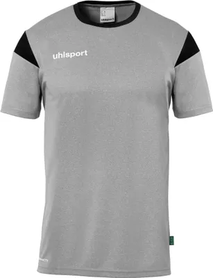 Obrázek produktu pro Uhlsport Squad 27 Pánský dres s krátkým rukávem - Dark Grey Mottled / Black