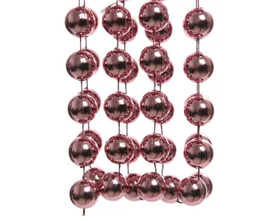 Imagen del producto de Guirnalda navideña rosa, 2,7 metros