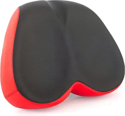 Immagine prodotto di INF Sella Bici Ergonomica Gel Comfort - Sollievo Pressione e Assorbimento Urti Rosso