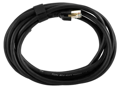 Image de Câble Ethernet Cat8, connecteur RJ45, câble réseau LAN rond, 2,9 mètres