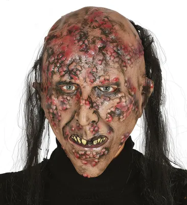 Produktbild von Zombiemaske Monstermaske Halloween Zombie Party gruselig