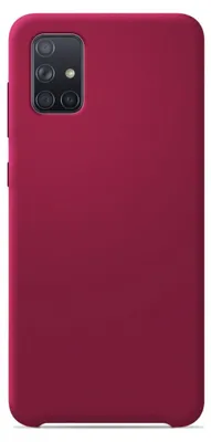 Image de 1001Coques - Coque Soft Touch en silicone compatible avec Samsung Galaxy A71 - Intérieur microfibre velours