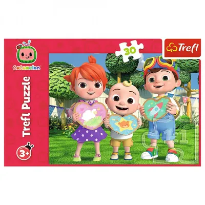 Immagine prodotto di TREFL Puzzle Cocomelon: Giochiamo a 30 pezzi