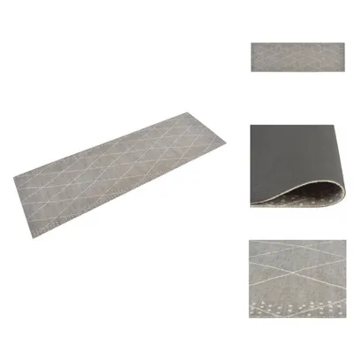 Immagine prodotto di vidaXL Tappeto da cucina lavabile a rombi 60x180 cm in velluto - Zerbini