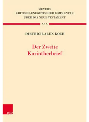 Produktbild von Der Zweite Korintherbrief