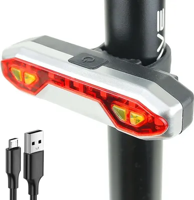 Zdjęcie produktu dla Tylna Lampka Rowerowa USB LED REAR-X
