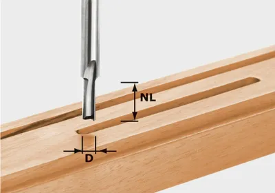 Immagine prodotto di Festool HW S8 D3/6 fresa per scanalature 3 x 6 x 45 x 8 mm ( 490952 ) per fresa OF 900, OF 1000, OF 1010, OF 1010 R, OF 1400, OF 2000, OF 2200