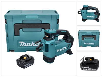 Produktbild von Makita DMP 181 M1J Akku Kompressor 18 V 11,1 bar + 1x Akku 4,0 Ah + Makpac - ohne Ladegerät