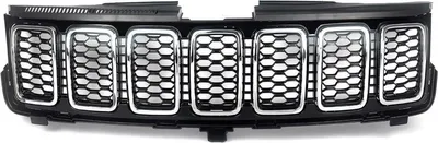 Immagine prodotto di Griglia del radiatore Zyrell per Jeep Grand Cherokee WW2 WW (2017-2020) - Griglia anteriore di alta qualità - Robusta e resistente agli agenti atmosferici - Facile da montare