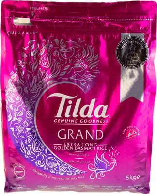 Produktbild von Tilda - EXTRA LONG Grand SELLA Basmati Reis, Gewicht food:5 Kg