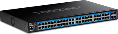 Immagine prodotto di TrendNet TEG-3524S TRENDnet 52-port Gigabit Web Smart Switch with 10G SFP+