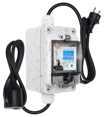 Productafbeelding van Mobiele outdoor stroomschakelaar 230 V 80 A met type A fi ls en IP65 waterdicht