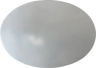 Produktbild von Teller Edelstahl Poliert 10x8cm Kerzenhalter Oval Kerzenteller Tischdekoration