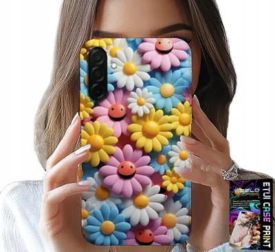 Image de Étui Pour Samsung Galaxy A26 5G - Fleurs Colorées, Marguerites Étui
