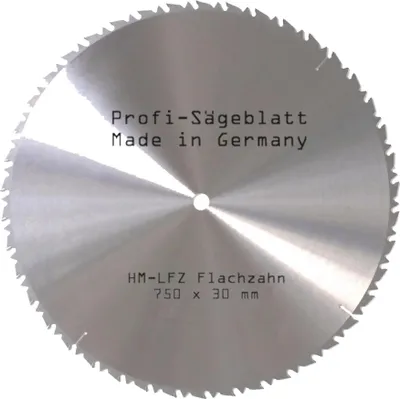 Produktbild von Hartmetall Sägeblatt 750 x 30 mm LFZ Zähne 46 für Tischkreissägen Wippkreissägen Brennholzsägen für Naturholz Brennholz