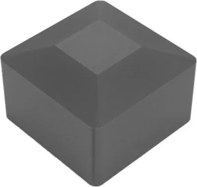 Produktbild von 2st. Endkappe Solar PV Profil Grau 40x40mm Abschluss Abdeckkappe