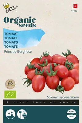Immagine prodotto di Buzzy Pomodori biologici Principe Borghese - Semi biologici - Circa 0,2 gr | Buzzy_92824