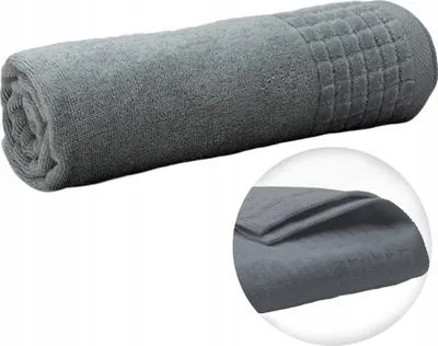 Obrázok produktu pre Uterák na kúpanie z bavlneného froté, vysoko absorpčný, rýchloschnúci materiál, 50x100