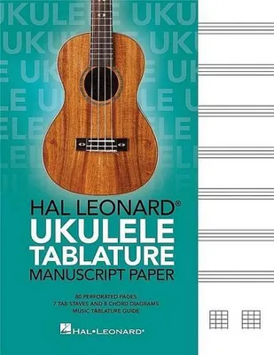 Produktbild von Hal Leonard Ukulele Tablature Manuscript Paper