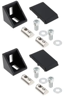 Produktbild von Aluminium Eckverbinder 10 Stück - Hochwertige Aluminiumlegierung - BS819-S