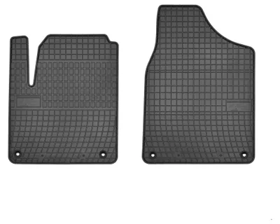 Productafbeelding van Rubberen voormatten voor Volkswagen Sharan I 1995-2010 (MPV) – 2-delig, zwart, op maat – Wielganizator SolidPRO