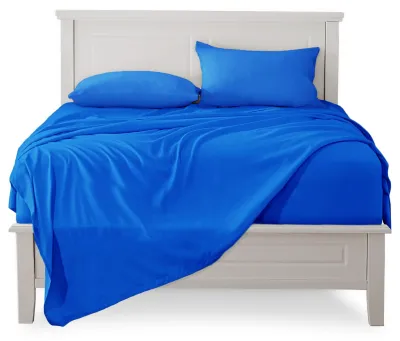 Produktbild von FARFALLAROSSA Bettwäsche-Set für Einzelbett aus 100% Baumwolle, Spannbettlaken f
