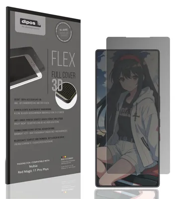 Image de Full Cover Privacy Film pour Nubia Red Magic 11 Pro Plus Film de protection visuelle ecrán
