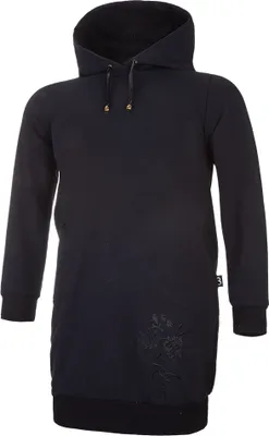 Produktbild von Kinder Sweatkleid Stick - Schwarz, 164