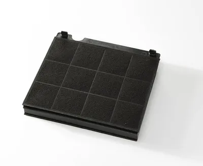 Kohlefilter für Dunstabzugshaube, 25x4x23 cm, schwarz, 1 St.