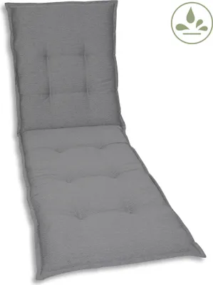 Produktbild von GO-DE Textil ,Liegenauflage ,grau ,20925-05