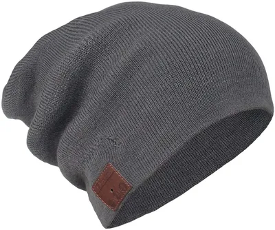 Produktbild von Networx Jersey Beanie Bluetooth Mütze grau
