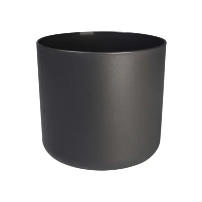 Zdjęcie produktu dla elho b.for soft round 18cm, Sadzarka w doniczce, Wolnostojący, Polipropylen (PP), Antracyt, Okrągły, Wewnętrzna