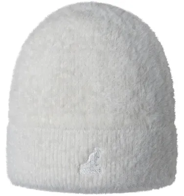 Image de Bonnet Kangol en Fourrure artificielle avec revers, beige, taille unique